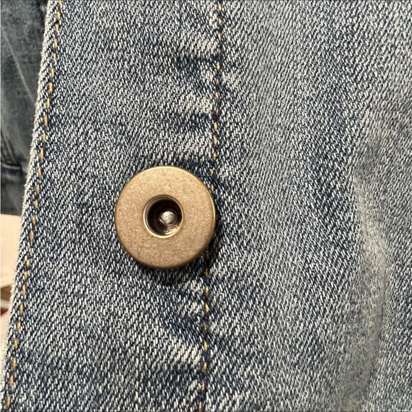 NWT DINEY LE JEAN JACKET WITH HOODIE - Picture 6 of 12